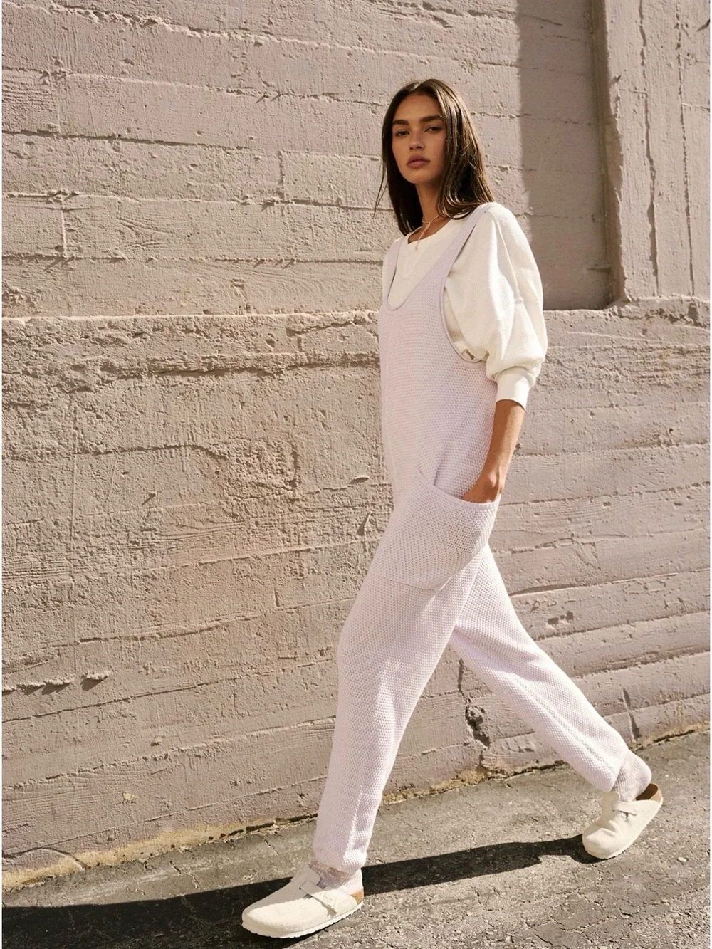 Free People Hailee Sweater Jumper Onesie 💜 Orchid Tint - XS - NWT
